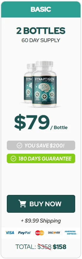 Synaptigen 1 Bottle Price